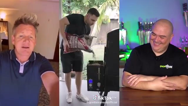 Finished steak pizza with toppings, the absurd creation that broke Gordon comple